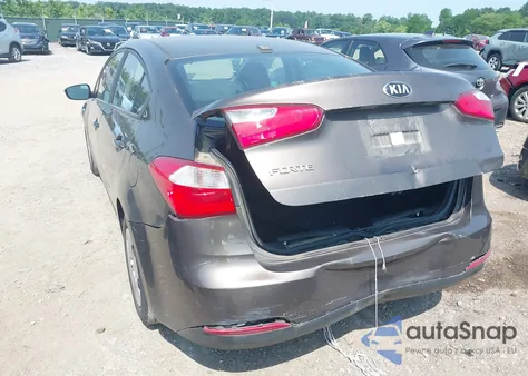 2015 Kia Forte Lx из США, поврежденный, VIN KNAFX4A68F5295454